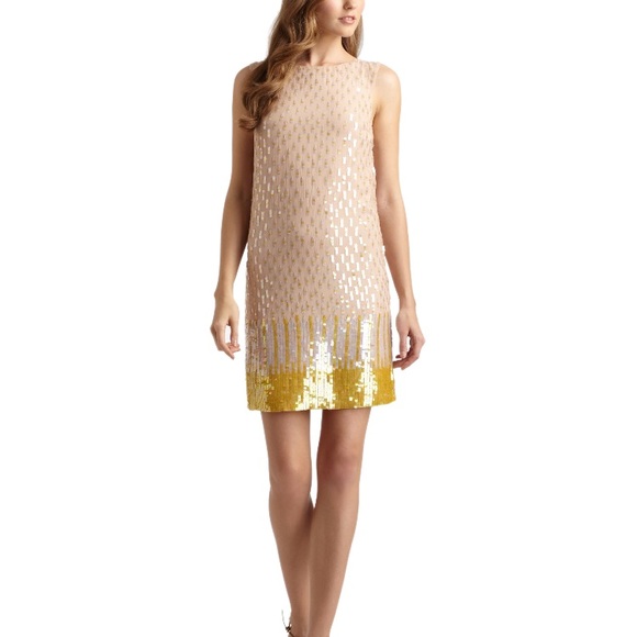 Alice+ Olivia Sequin Dress Sz 4 - Picture 1 of 8